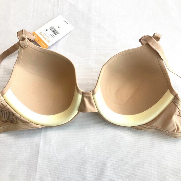 Warner's This Is Not A Bra Cushioned Underwire T-Shirt Bra 32D Nude 01593 NWT - Picture 8 of 10